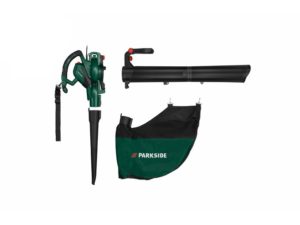 Soffiatore Aspiratore Trituratore Foglie WERKA PRO - 3000 W, Borsa Raccolta 35 Litri, Con Ruote