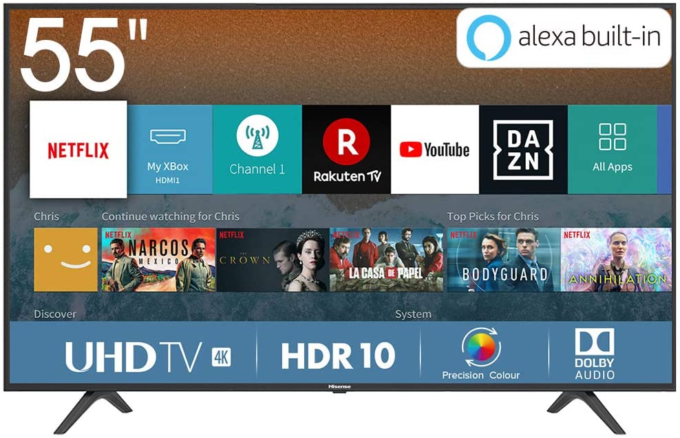 TV LED smart economica Hisense H55B7120 in promozione: da Trony al prezzo  di 299 euro | Tecnocellulare.com