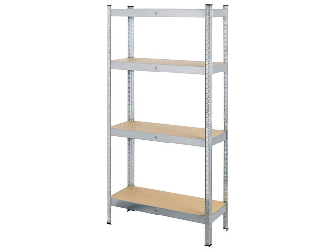 Scaffale in metallo con 4 ripiani Parkside da Lidl: in offerta al prezzo di 29 euro