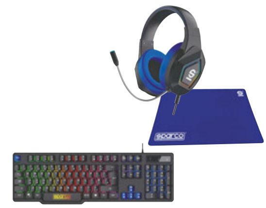 Kit gaming Sparco Race Day in offerta: da Esselunga al prezzo di 49 euro