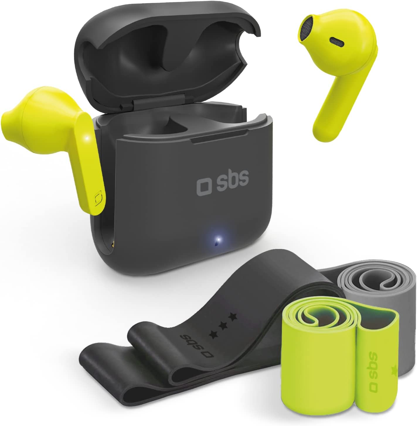 Kit auricolari TWS e fasce elastiche SBS Music Bounce da Esselunga: in offerta al prezzo di 29 euro